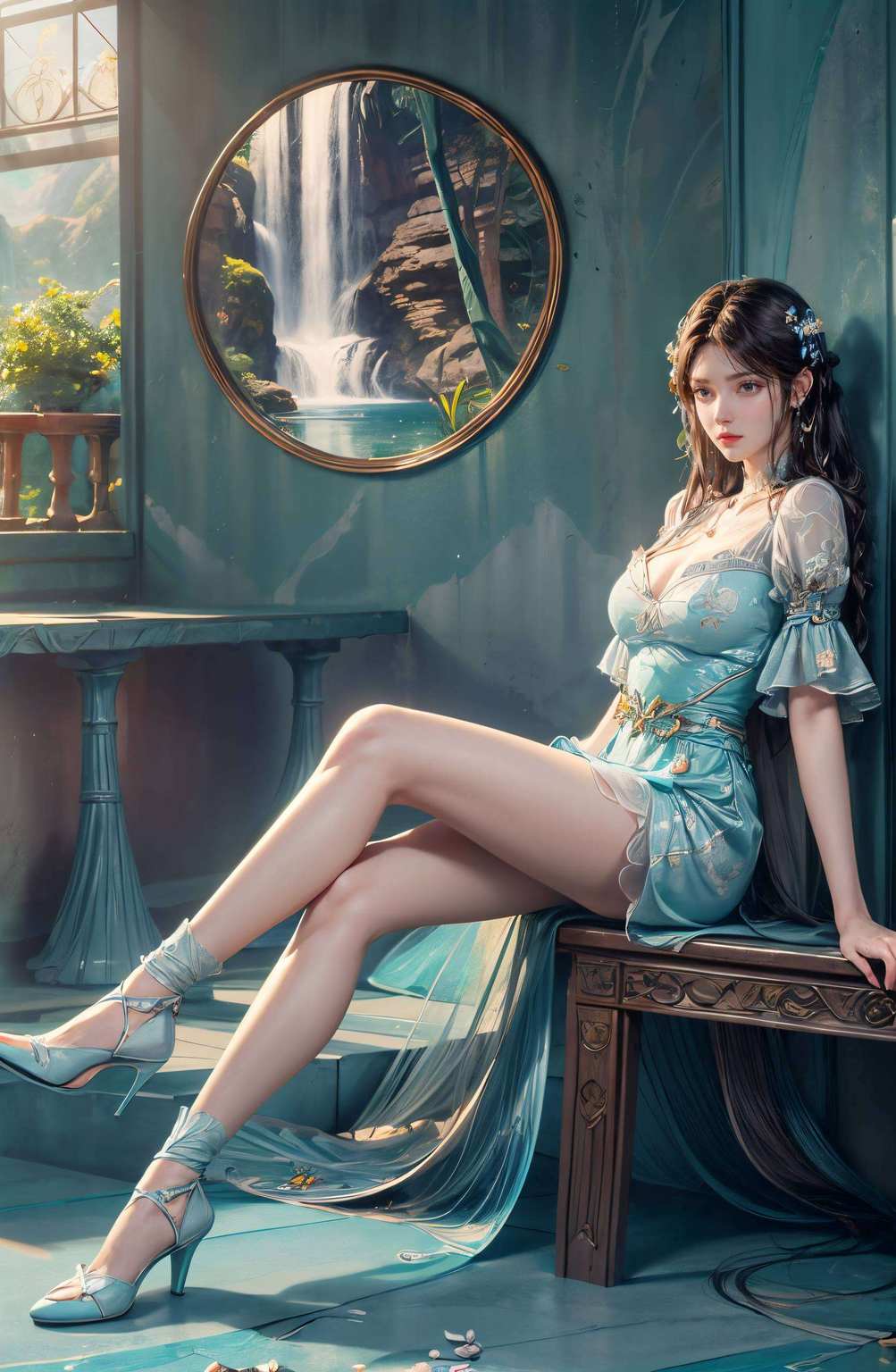 那粉色壁纸上的她更是让人眼前一亮