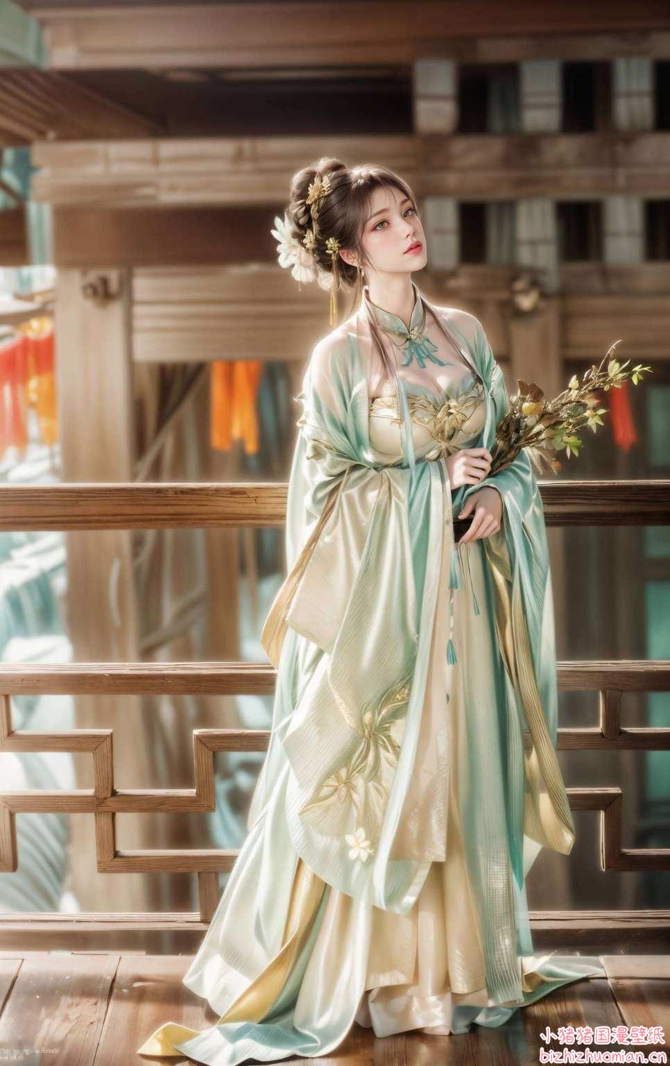 有了她看看这手环壁纸