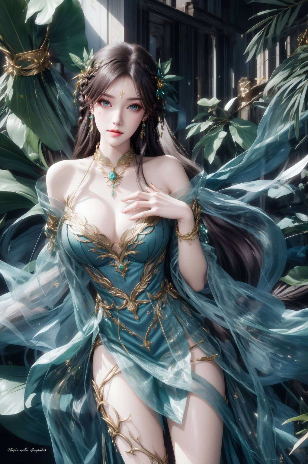 让你的手机瞬间变身古族千金的风华舞台你的手机准备好迎接这位国漫美女的华丽登场了吗？