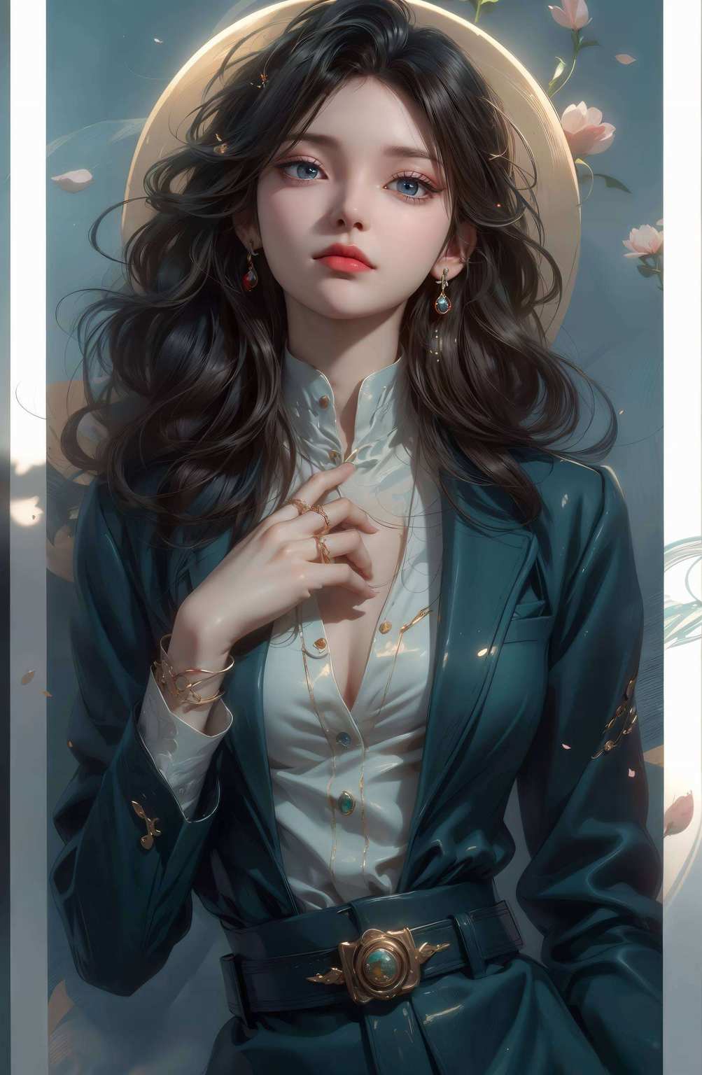 谁说国漫美女只能温柔如水？熏儿用她的智慧和勇气快来收藏这套粉色系的萧薰儿写真壁纸