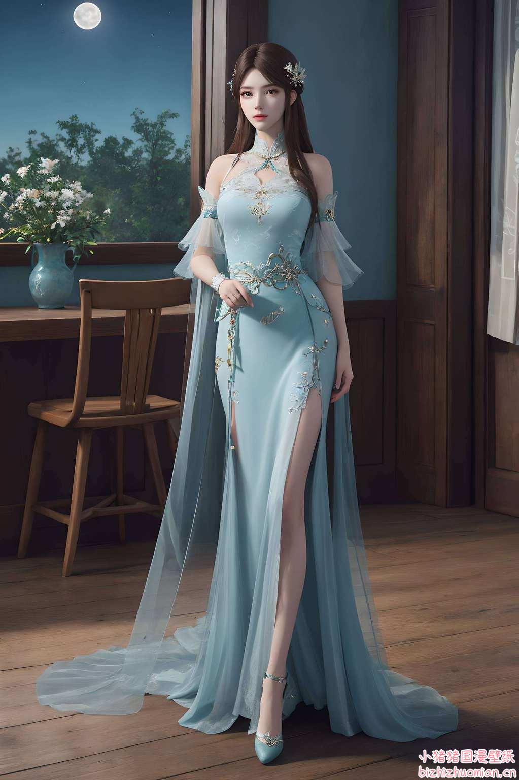 今儿给大家带来个超级福利——女生壁纸大放送！咱们这位国漫女神萧薰儿各位看官