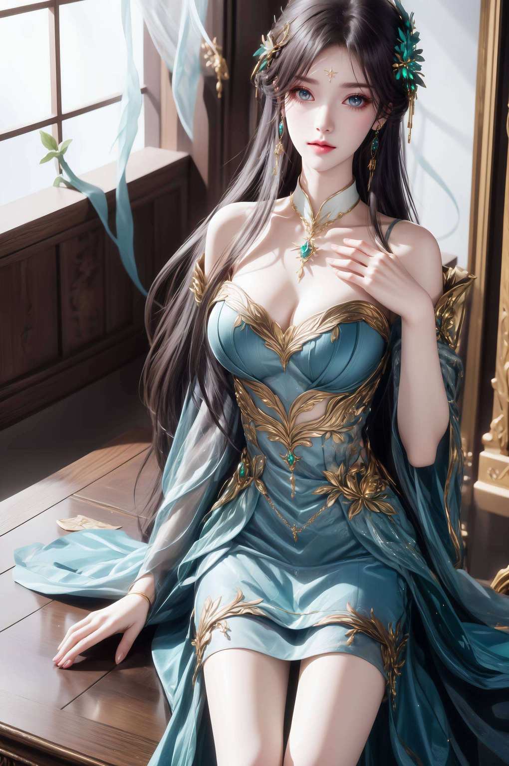 熏儿美女壁纸映其容