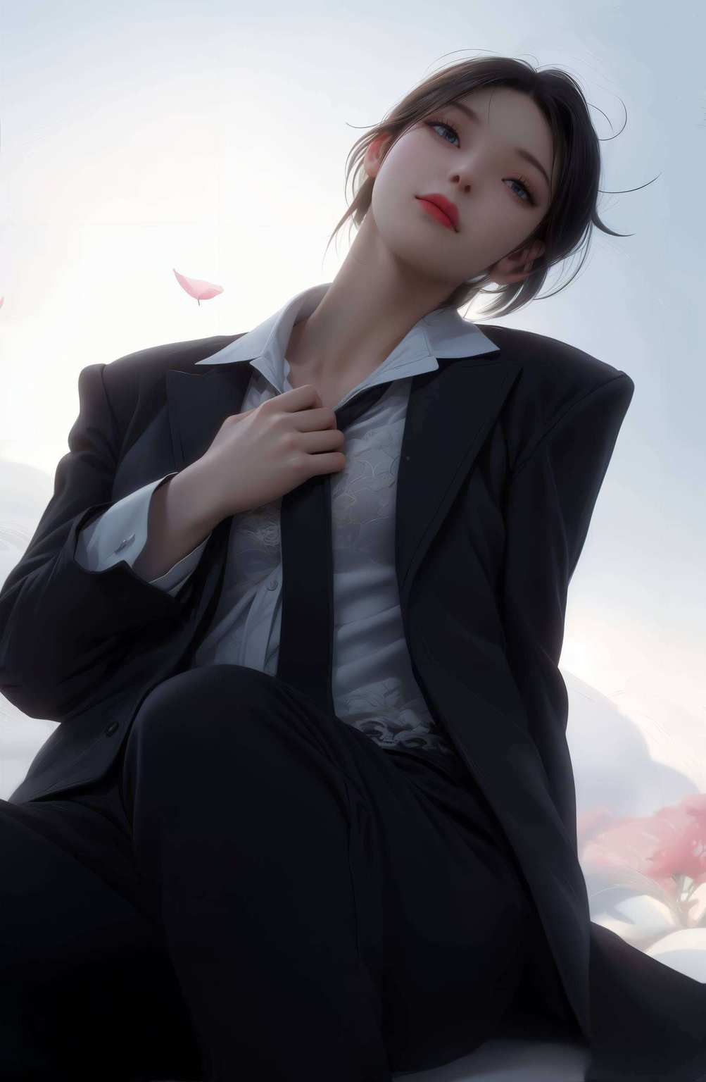 让人不禁沉浸在这份玄幻的美丽之中诠释着国漫女神的独特魅力
