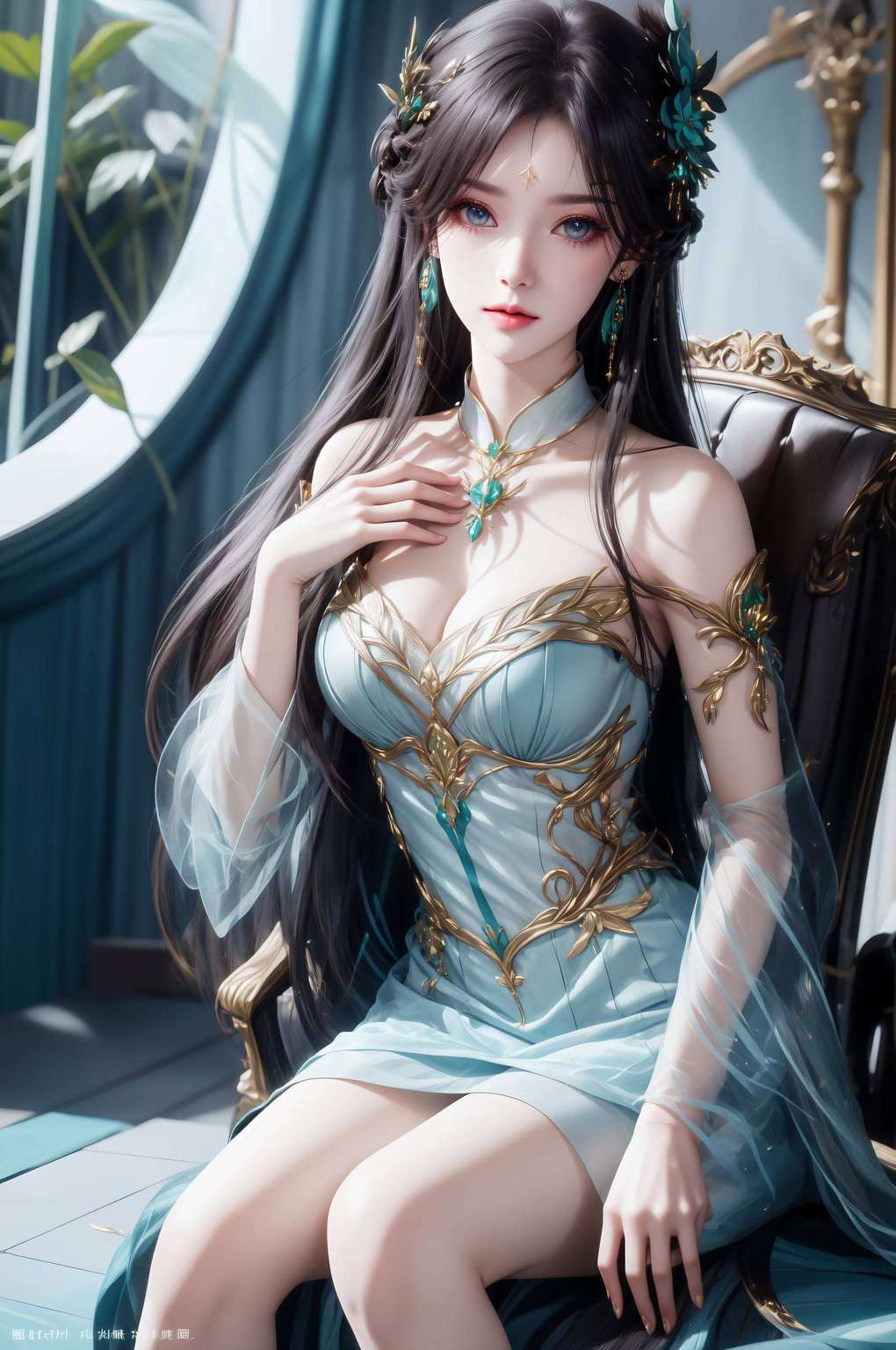 静静绽放萧薰儿如同一朵清雅的莲花