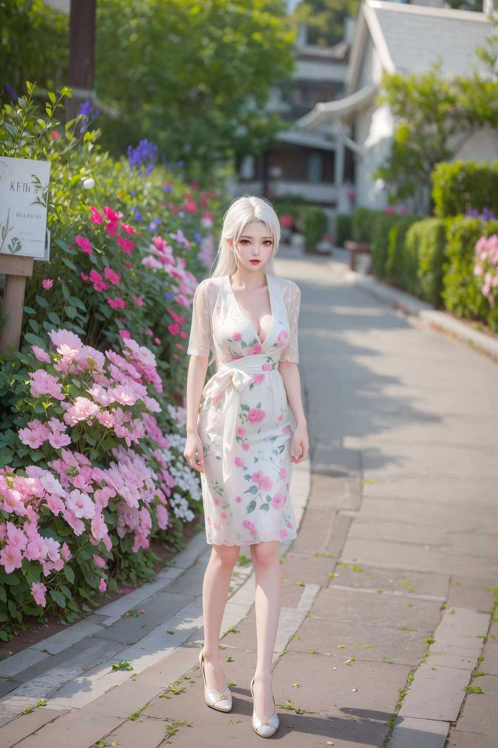 壁纸上这姿势是不是有点小调皮呢？咱们这就是国漫壁纸中的女神