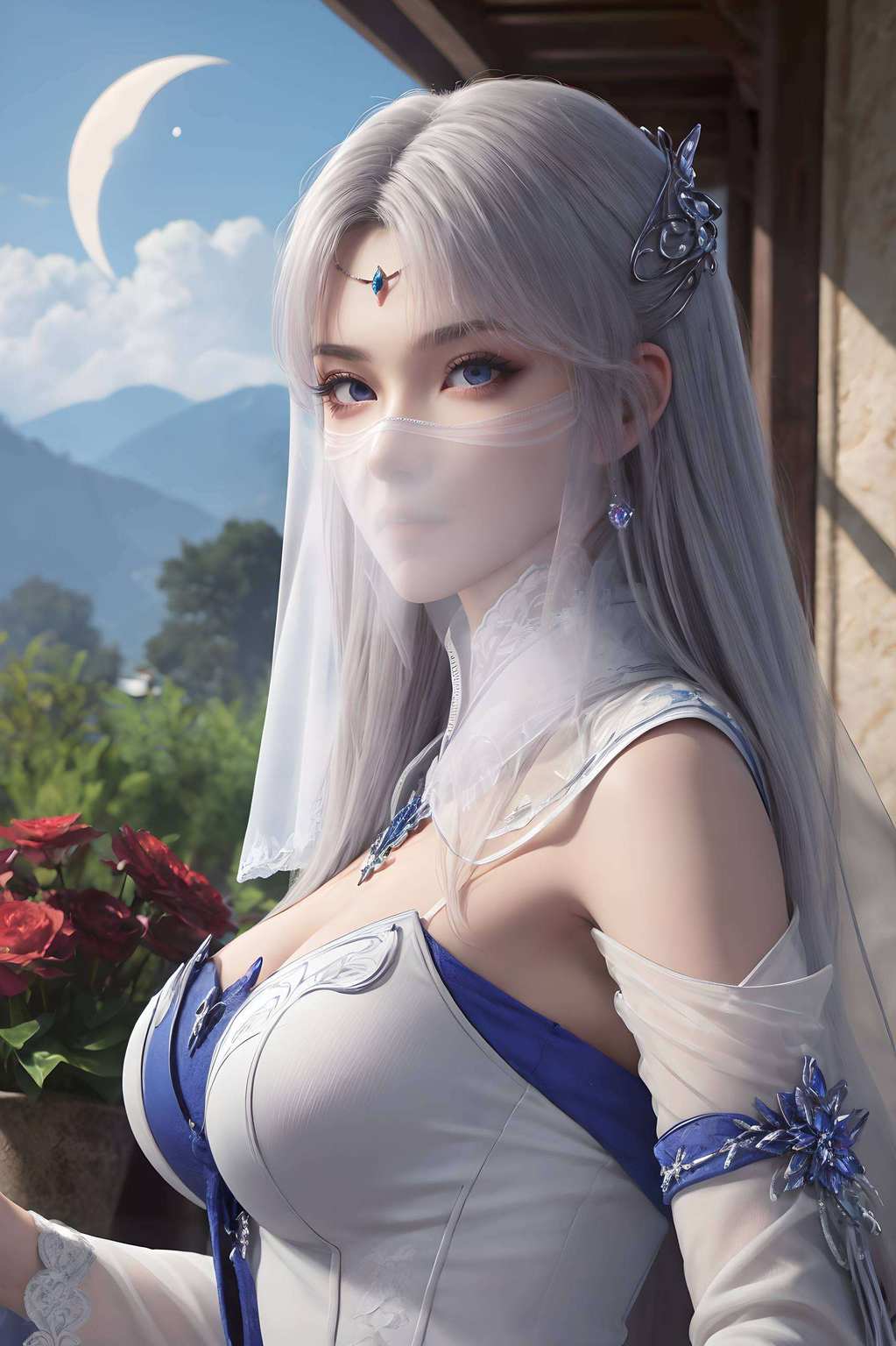 画卷铺陈毒体之中显异能