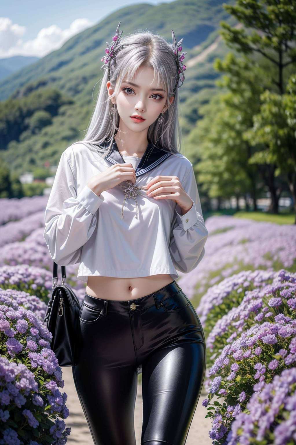 厄难毒体映光华动漫美女盈目