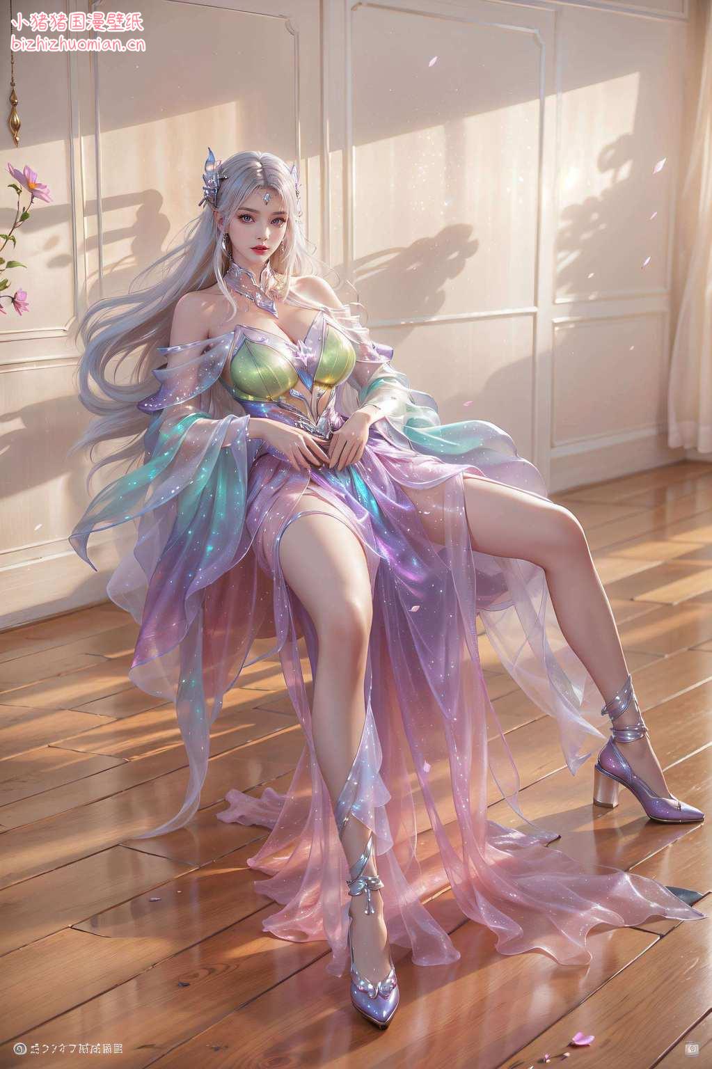 仿佛在粉色梦幻中又不乏温柔的暖意