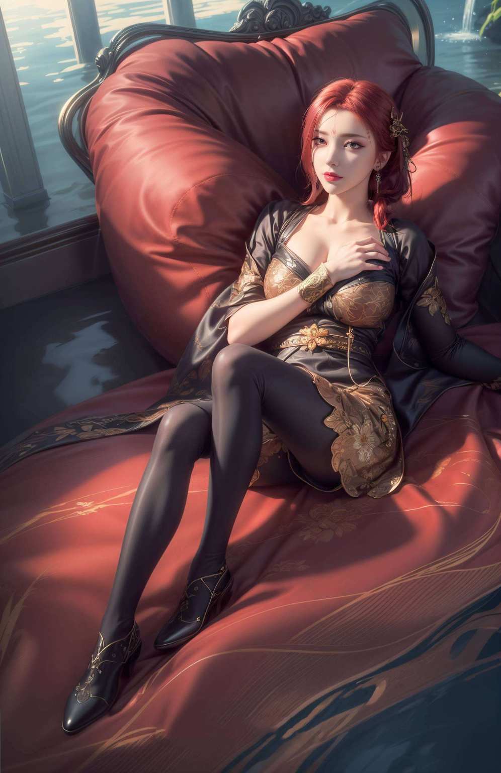 嘻嘻那可是美得让人眼前一亮