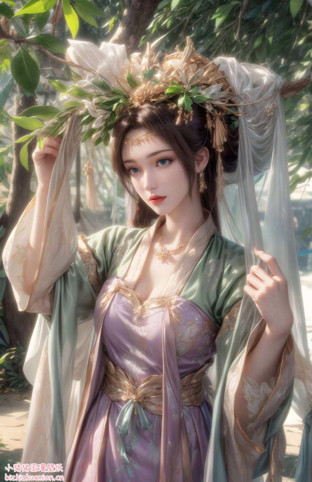 灵动婉约动漫美女的典范