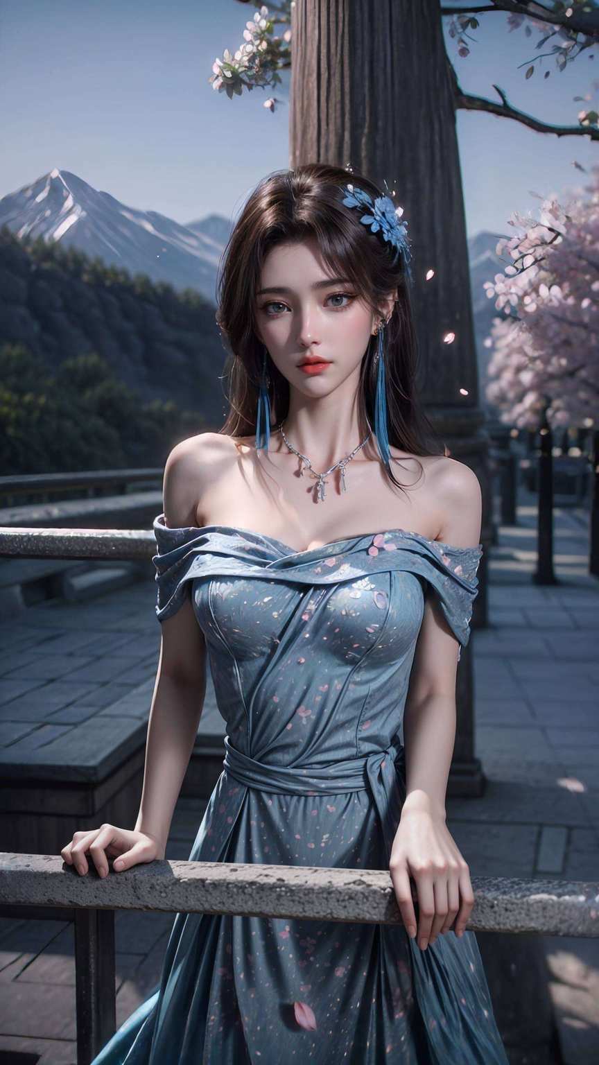 不仅是动漫中的惊叹她的美