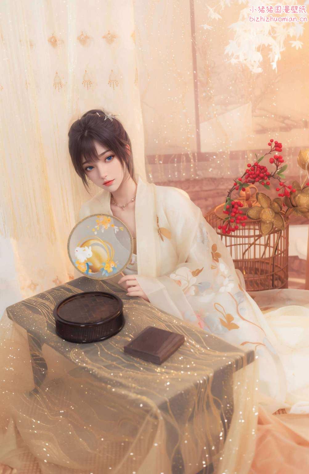 说起这横屏动态壁纸上的云韵大美女那可真是让人心动不已啊！她是《斗破苍穹》里的高冷女神