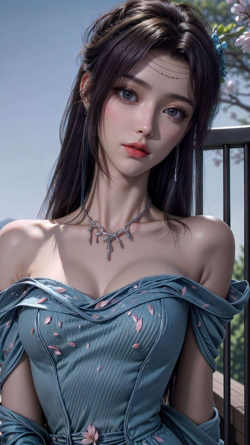 那位来自《斗破苍穹》的神秘黑衣女神——云韵！哈哈别看她平时高冷
