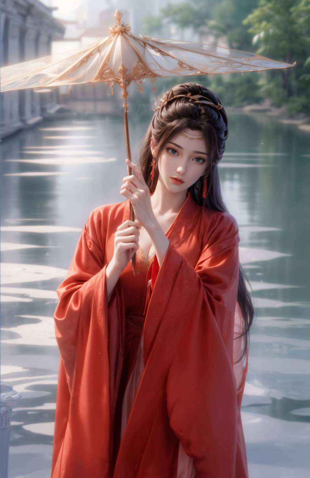 让你的桌面也享受一场视觉盛宴吧！里面藏着国漫界的女神级人物