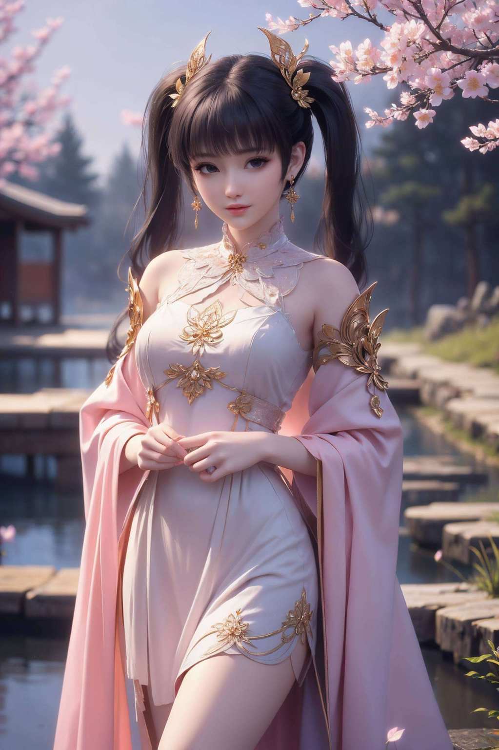 那国漫中的美丽女神让万千粉丝为之倾倒