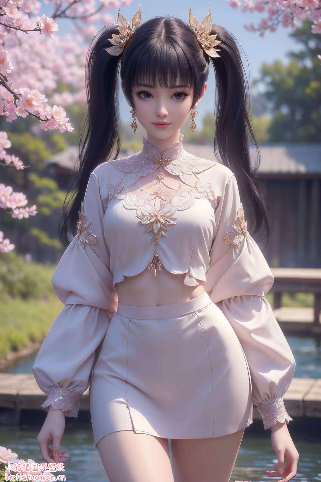 更是无数粉丝心中的梦幻女神保证你的电脑桌面都能粉嫩升级