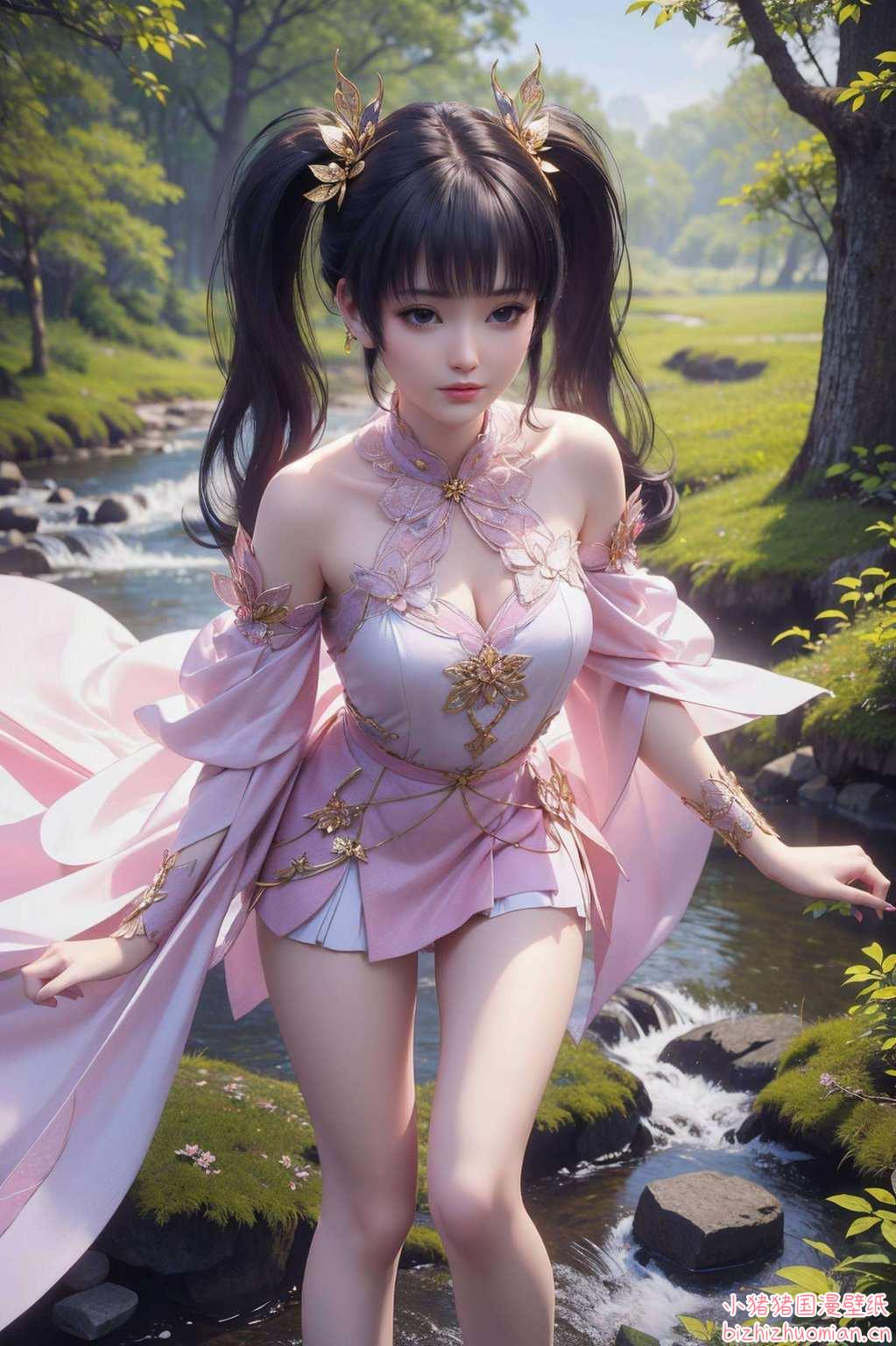 让人感叹人生竟有如此纯净的美好是国漫壁纸中的女神