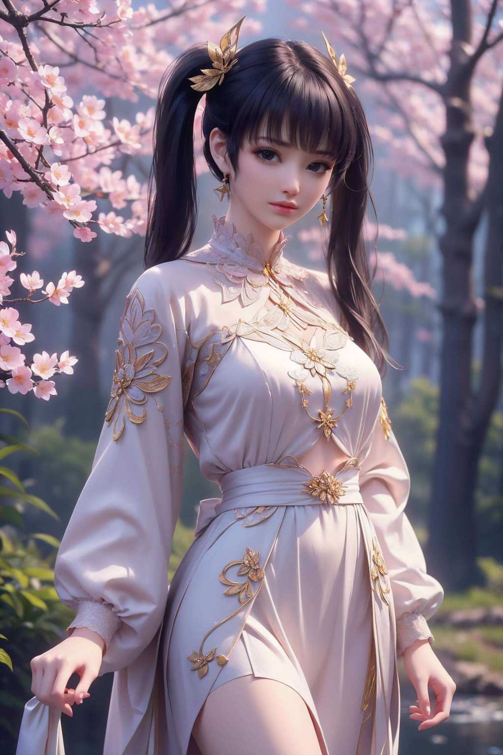 这位国漫界的粉色精灵让你的电脑也穿上粉色的梦幻外衣吧！