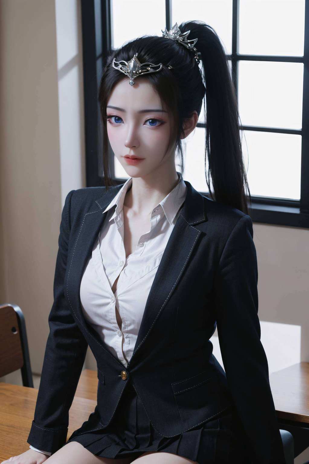 瑶池仙子皆失颜色
