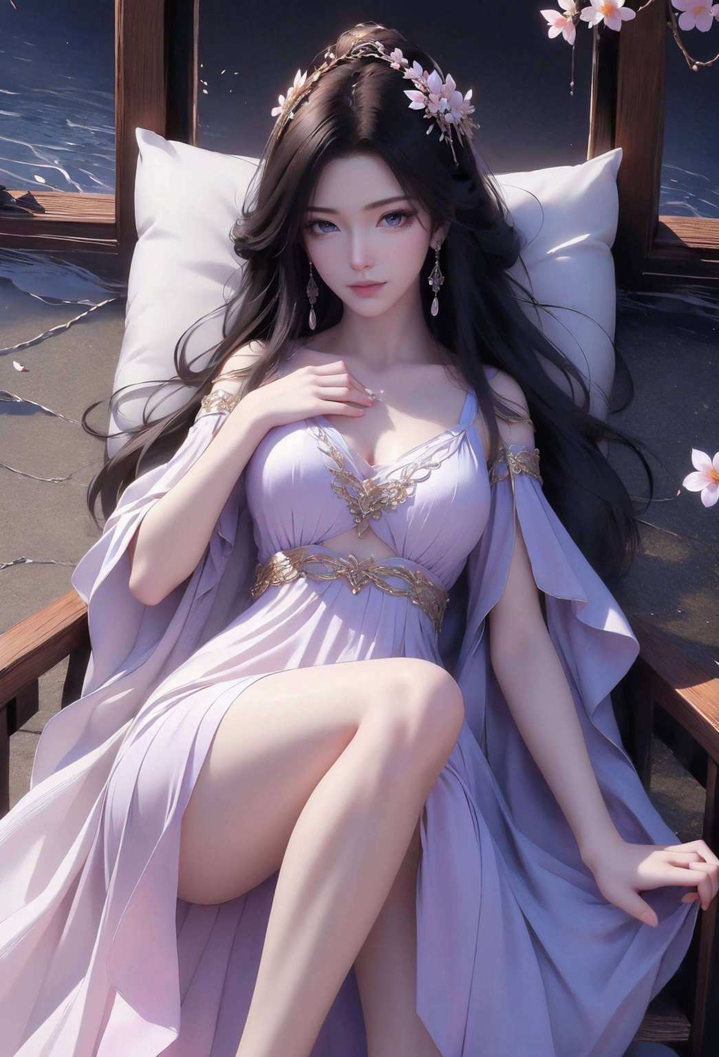 国漫女神笑靥娇玄幻世界梦徜徉