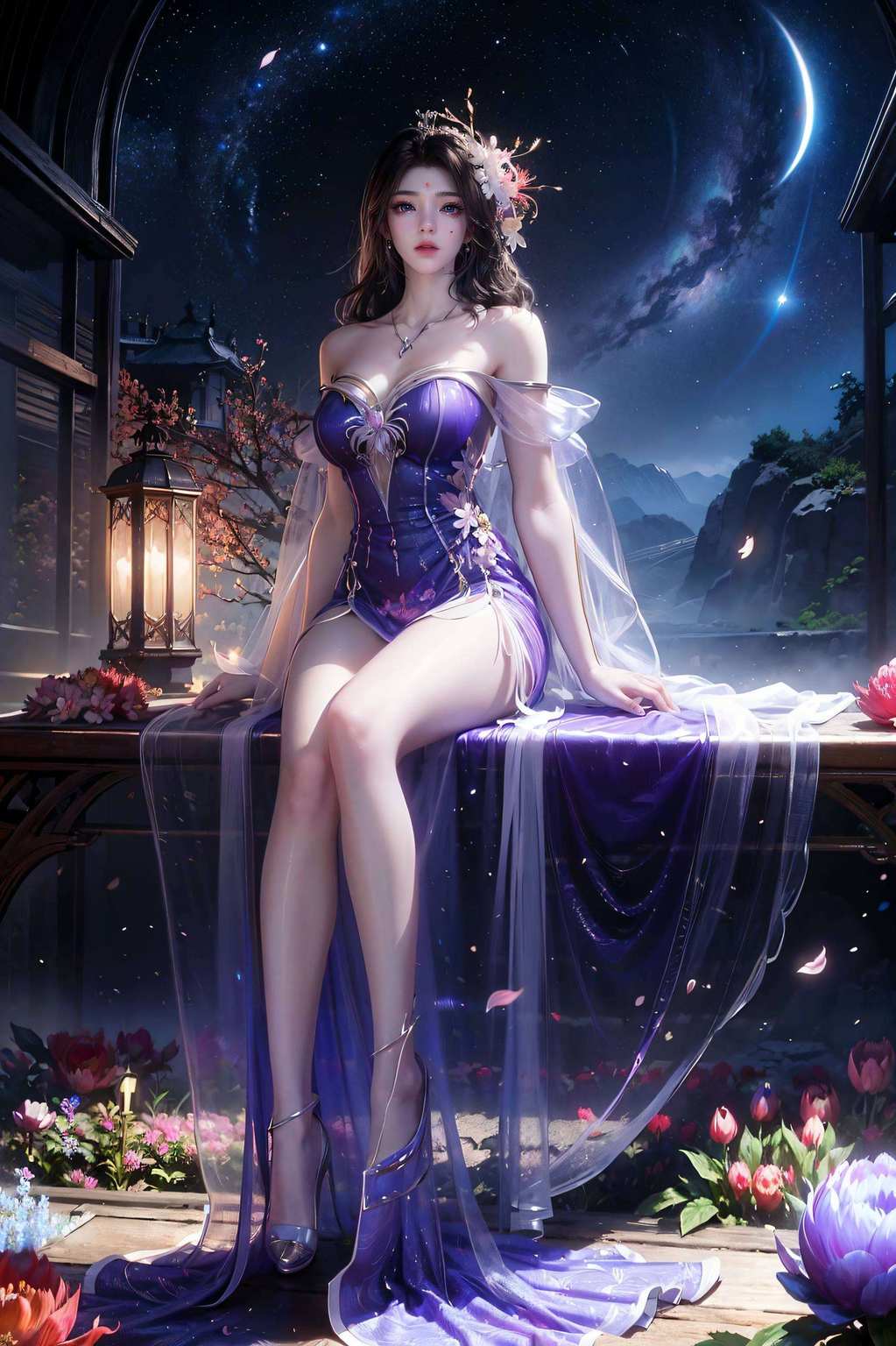 想给你的平板换个新桌面吗？我这儿有一款超美的紫灵4K超清壁纸各位动漫迷们