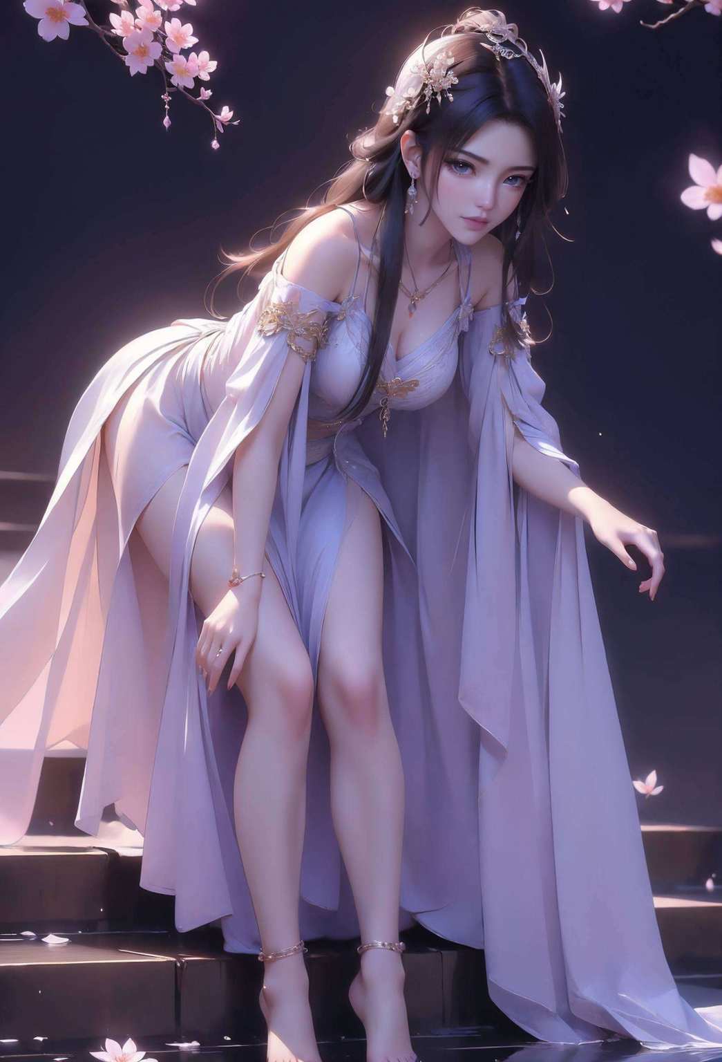 让这位国漫美女陪伴你的每一天！💖 玄幻风满满让人瞬间陷入国漫的浪漫世界