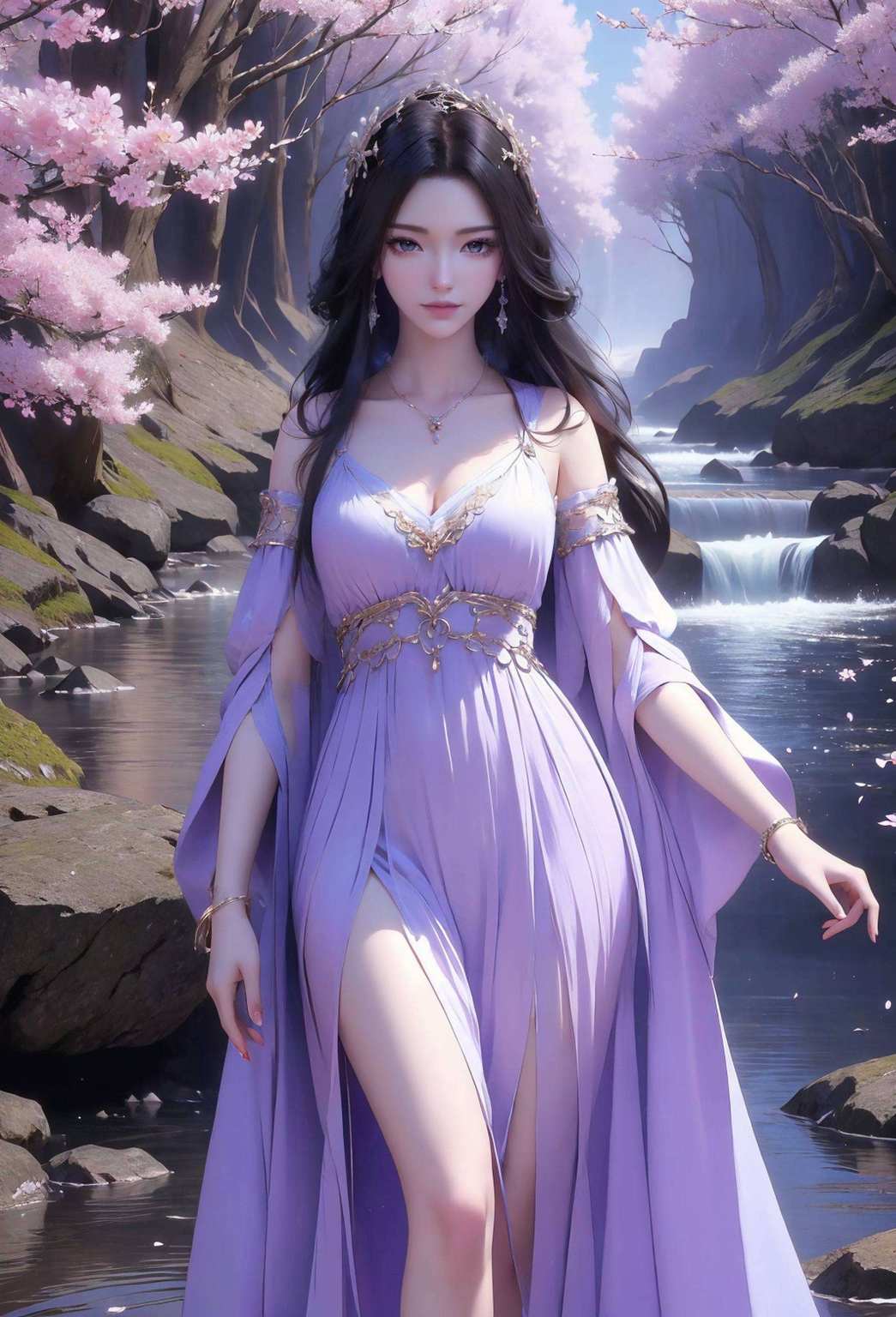哎哟紫灵壁纸中的国漫女神