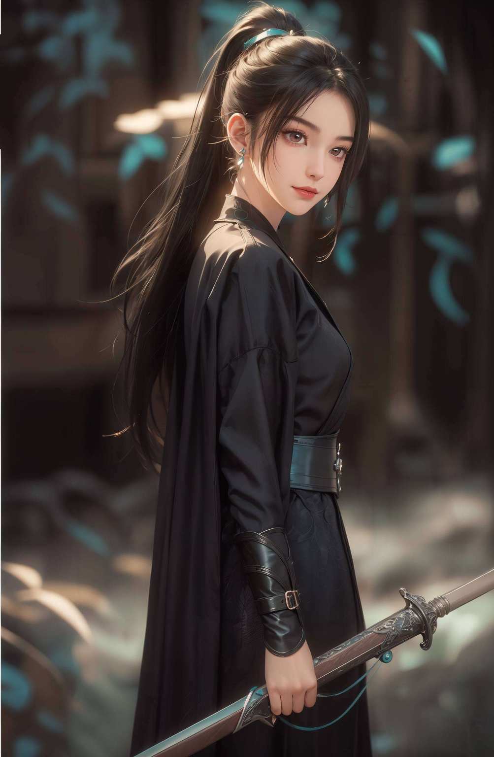 那位剑来世界中的灵动仙子诠释着玄幻世界中的无尽魅力