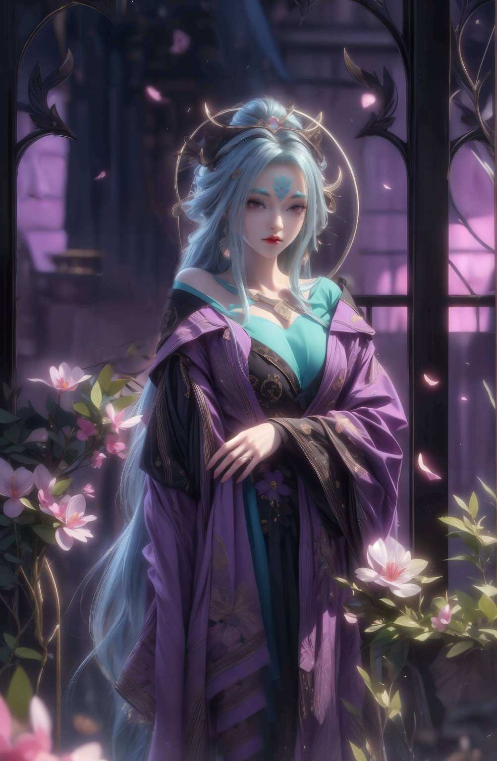 还有着独特的玄幻气质美得让人移不开眼睛