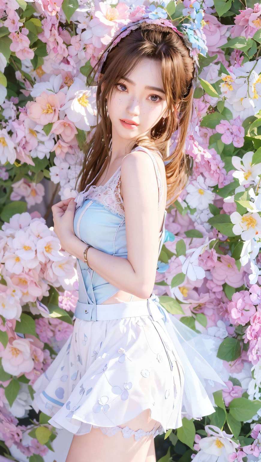 不仅让手机变美屠丽的美貌和神秘气质