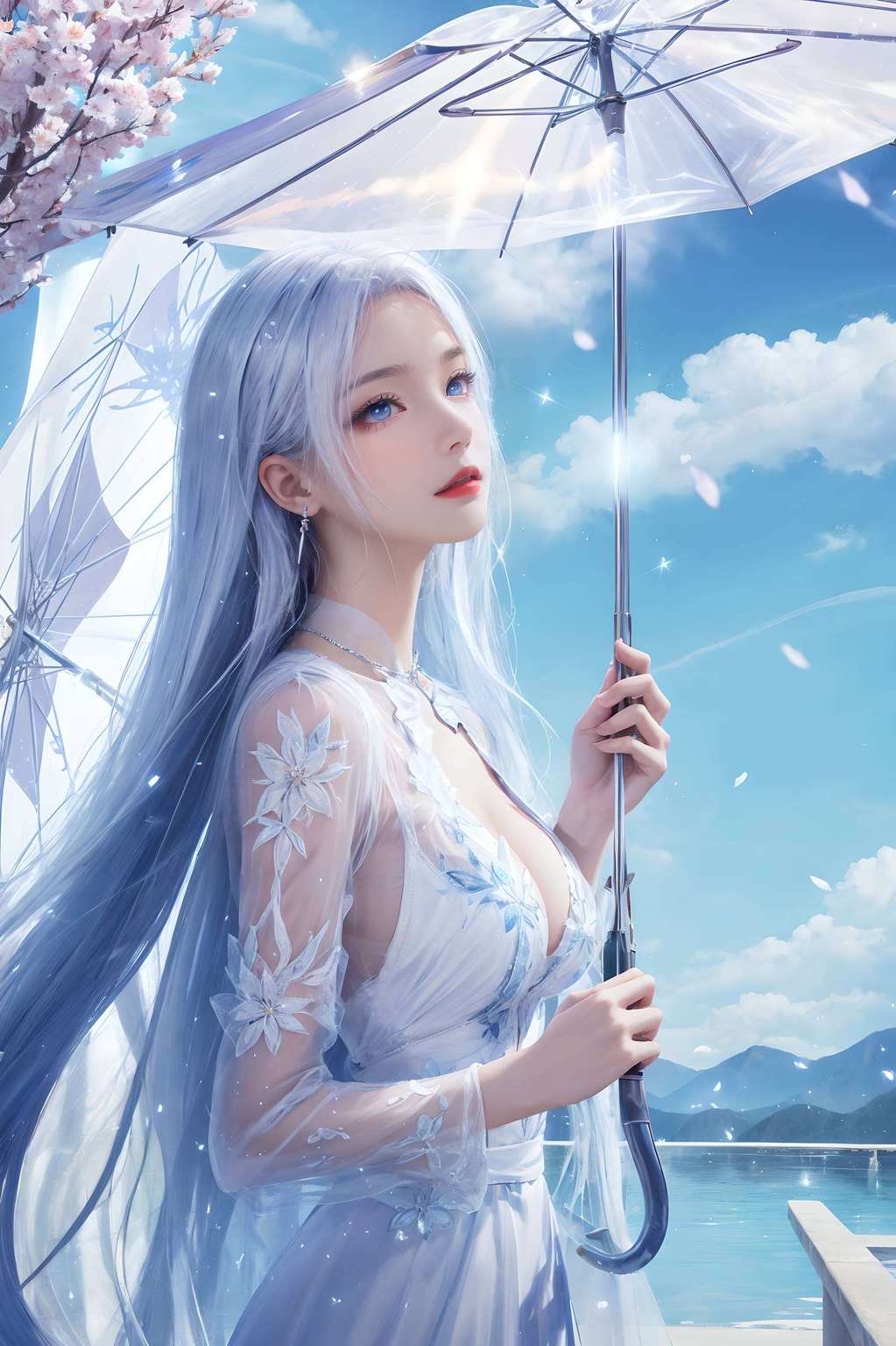 凌落宸泪洒壁纸动漫世界共赞叹