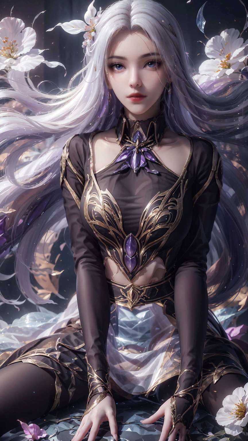 满满的粉色少女心她的美丽足以点亮你的电脑屏幕