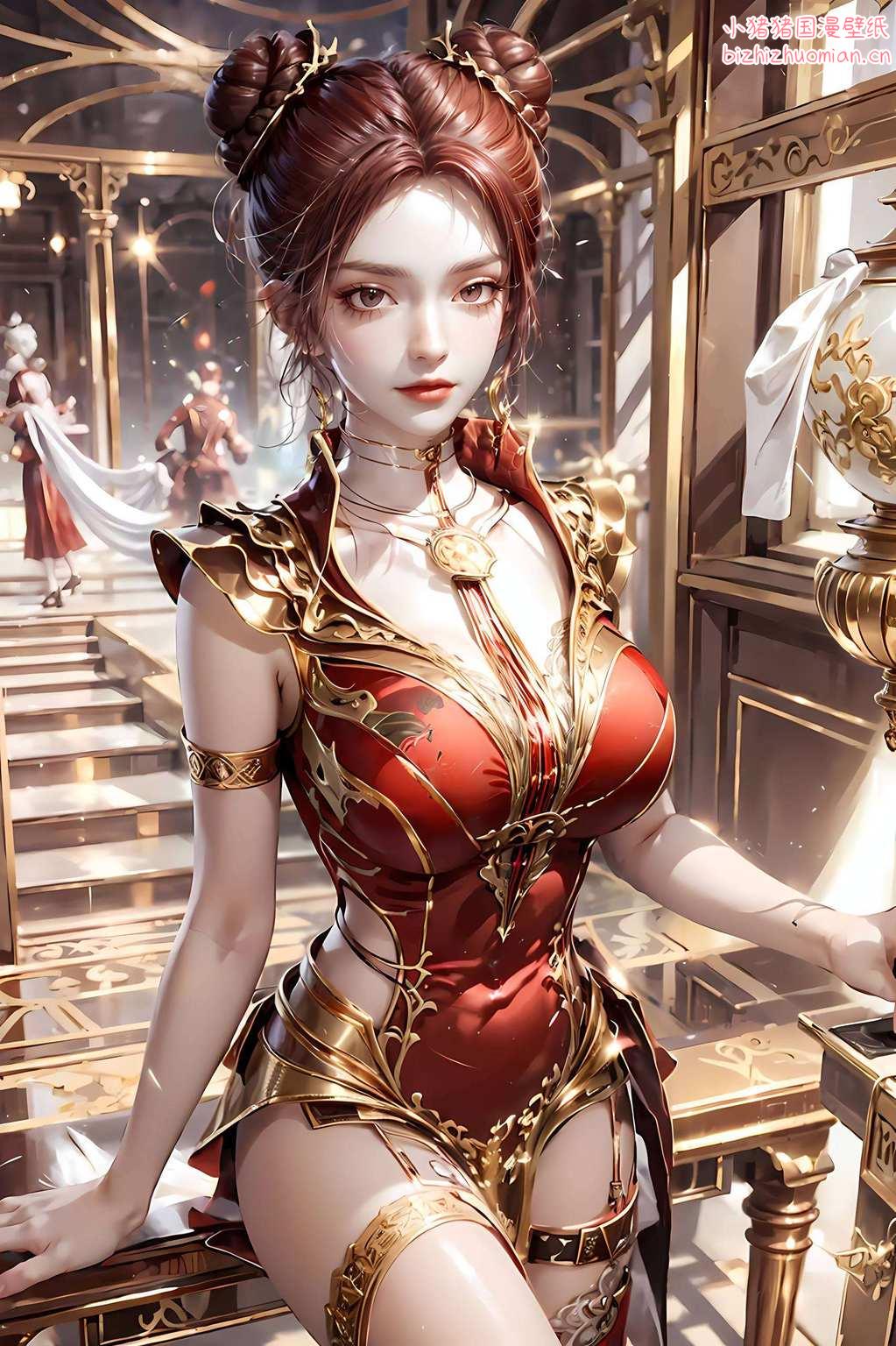 成为无数粉丝的桌面宠儿这位国漫美女