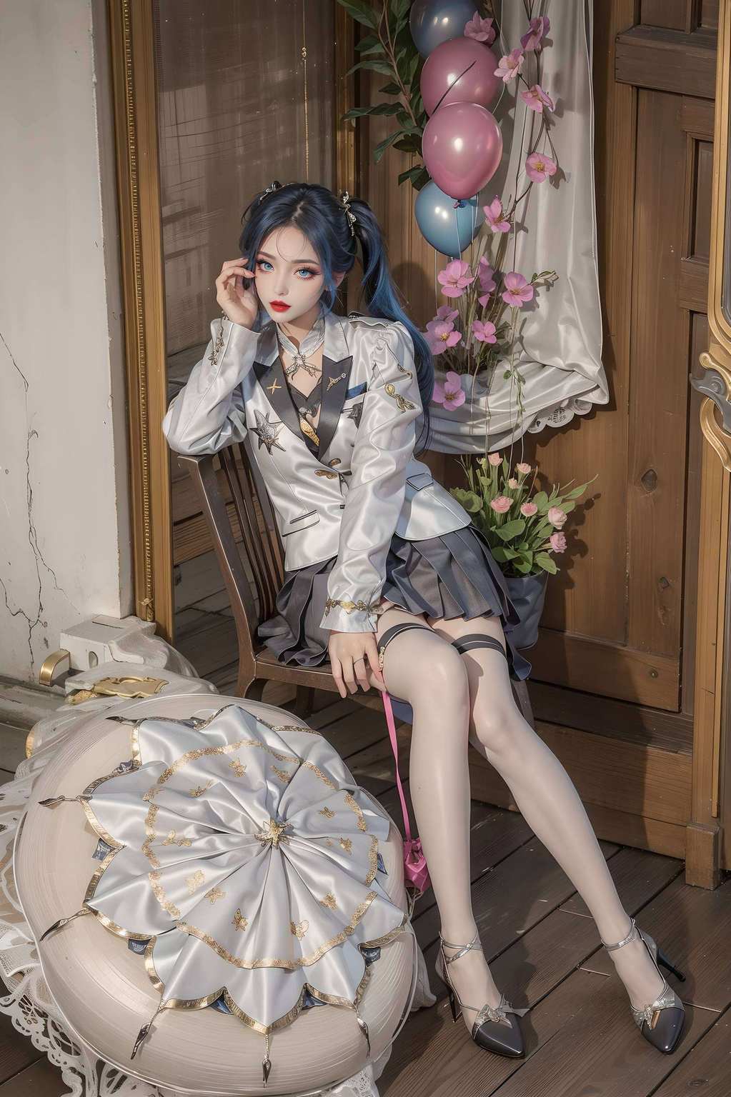 她和霍雨浩这对儿壁咚界的金童玉女嘿嘿