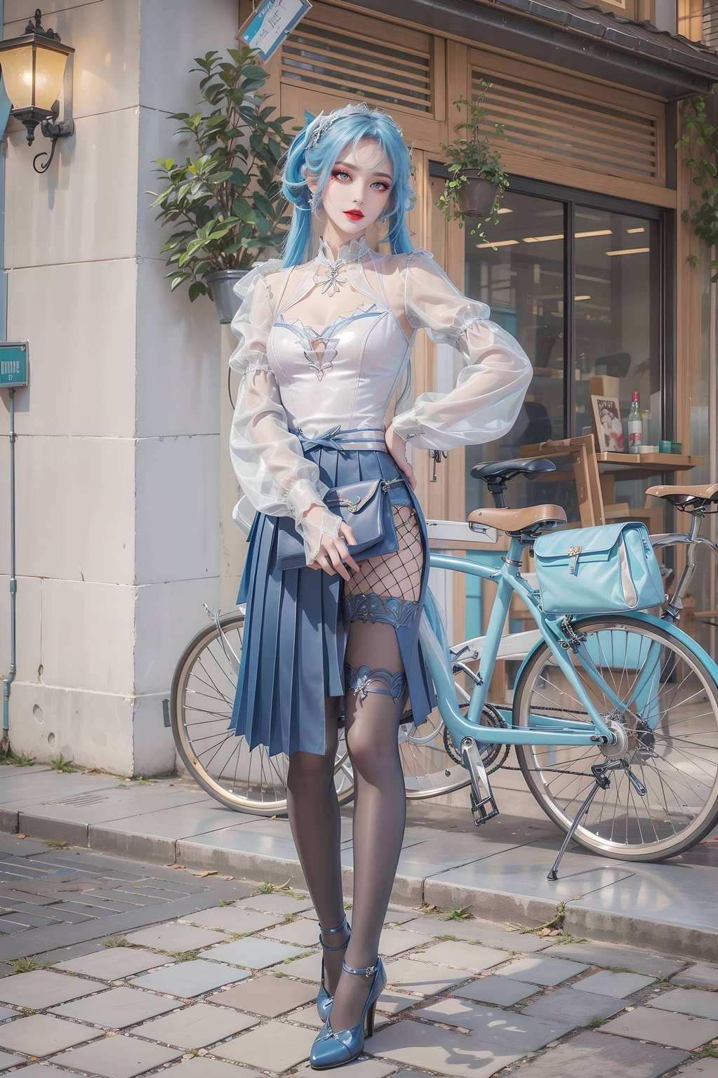 动漫美女其姿容娇嫩