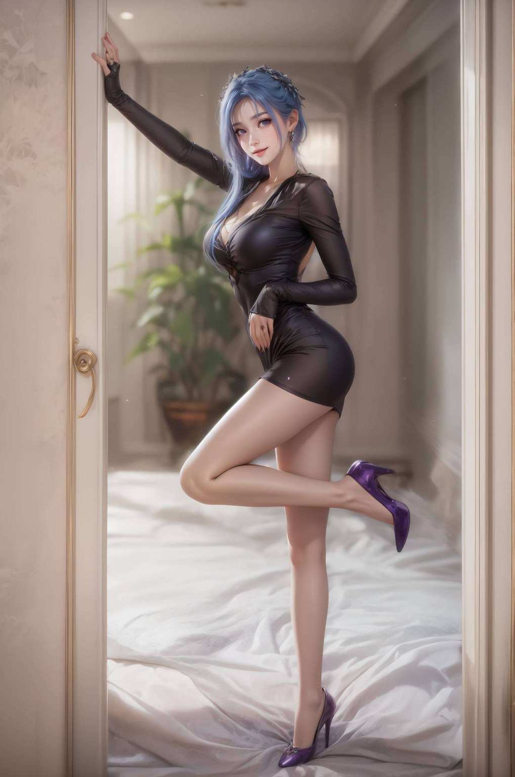 你知道吗？我发现了一款绝美的粉色AI素材完美像素Win10壁纸作为一名资深的国漫爱好者