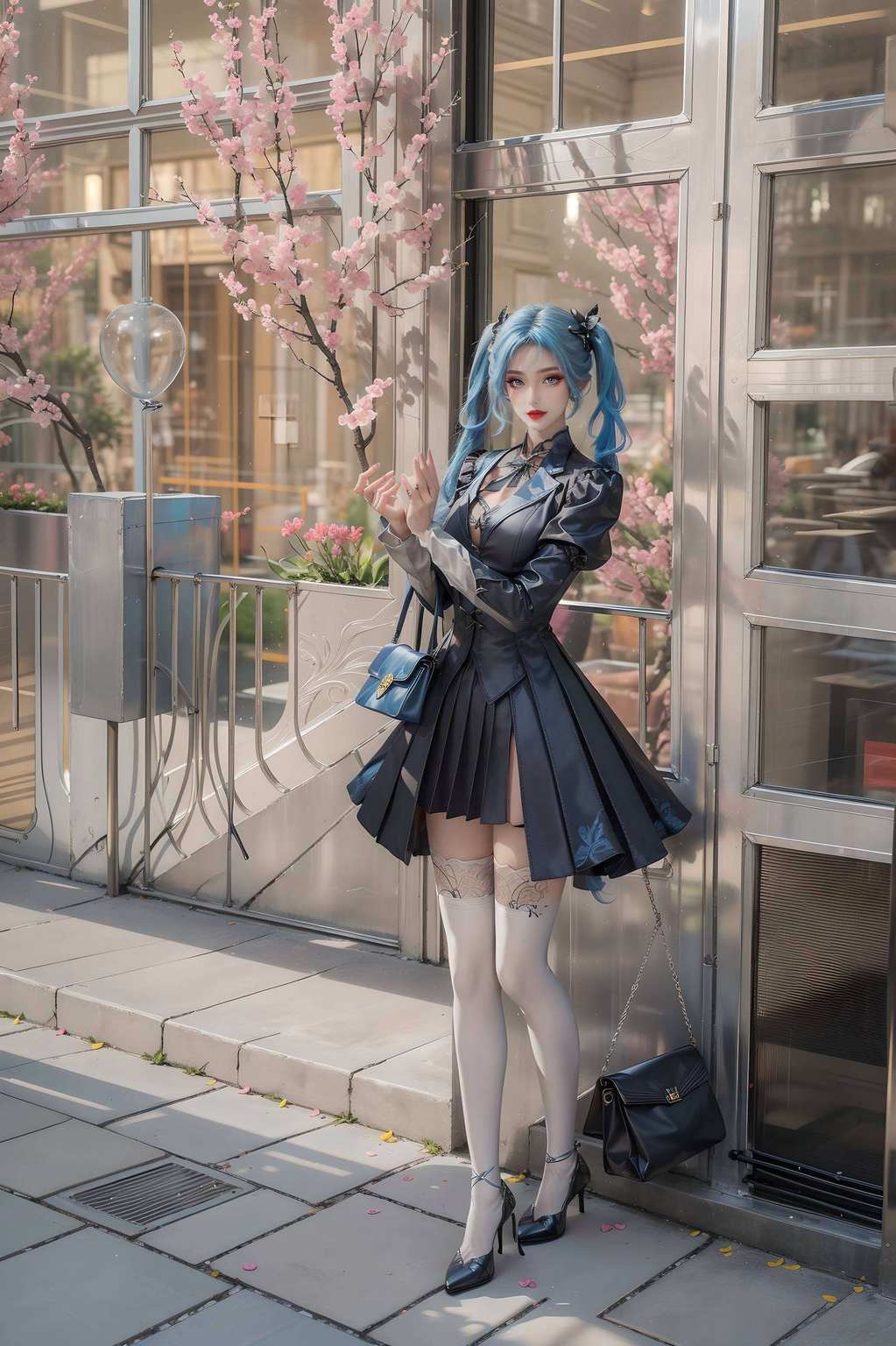 动漫女神之美其影如画