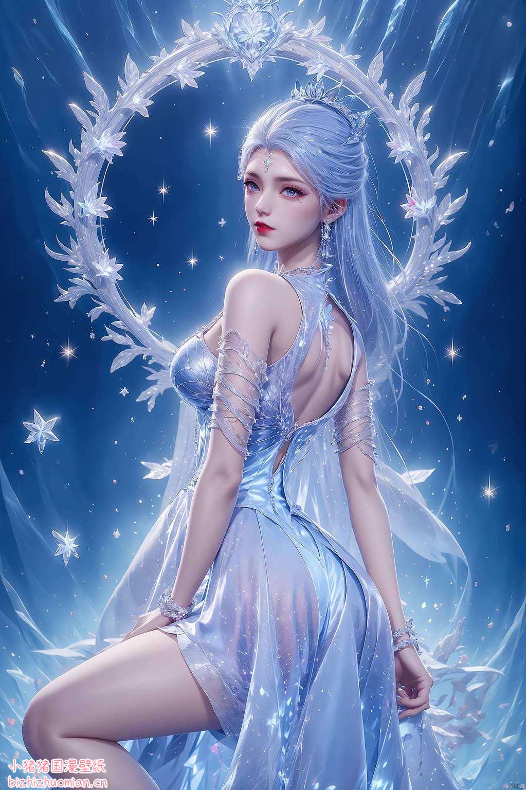 便让人沉醉于那粉色的梦幻之中雪女那如冰似雪的容颜