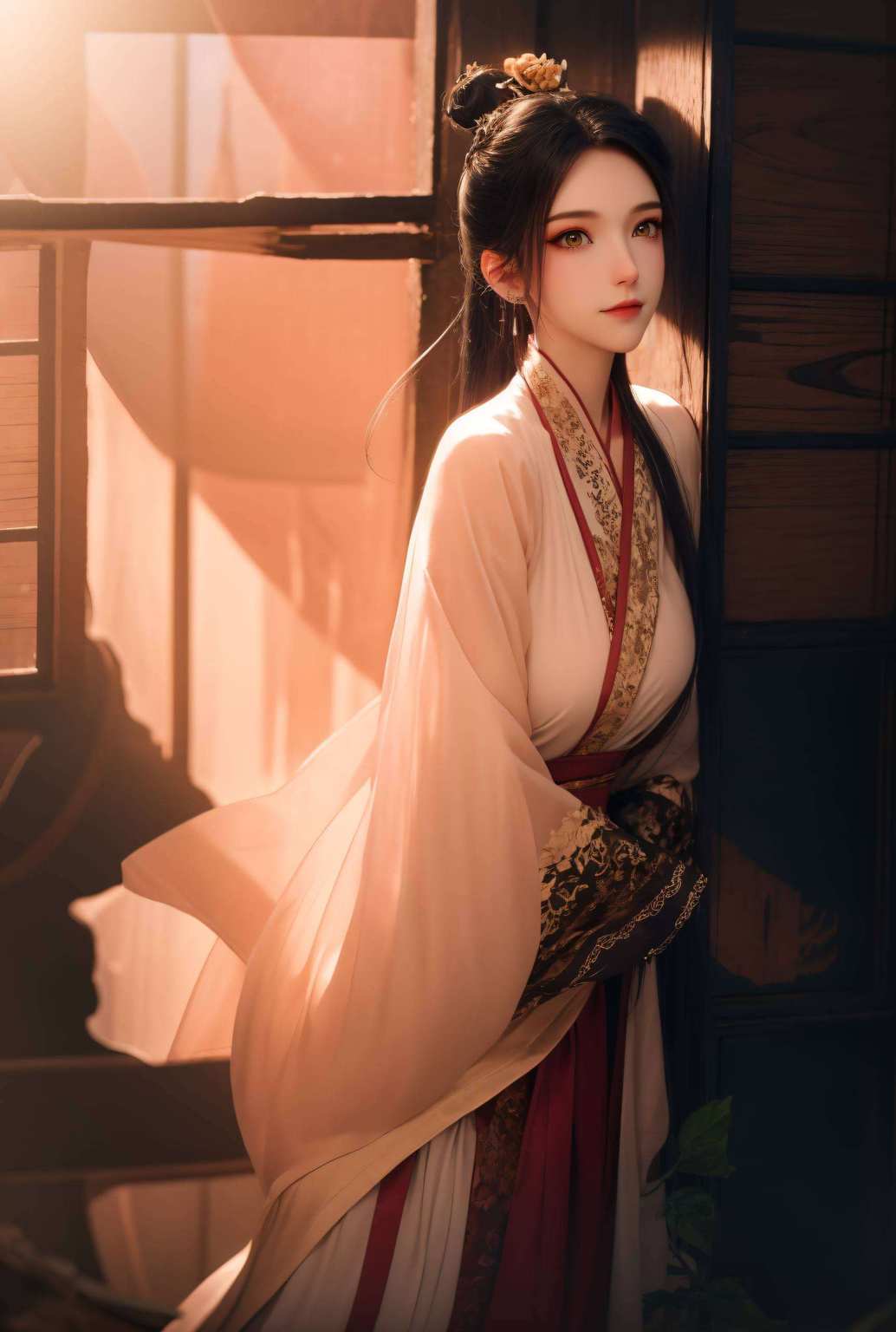 仿佛在感受着人生中最纯净的情感心中便涌起一股对动漫美女的无尽喜爱