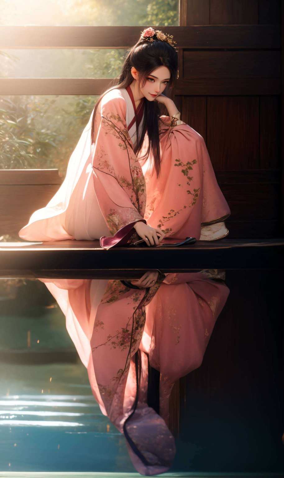 漫步在国漫的绚丽世界里有幸遇见这位国漫女神