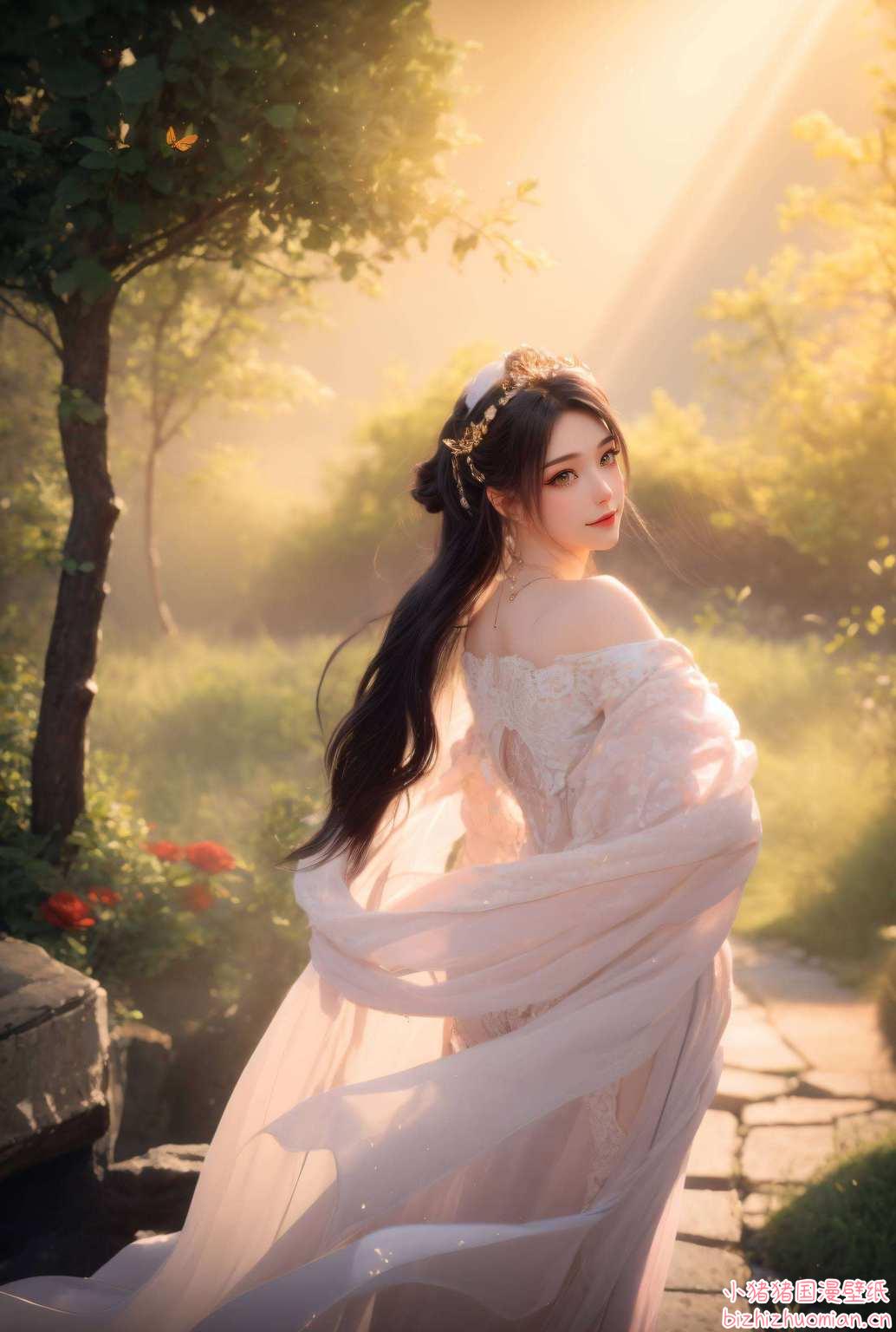 颜若春晓之花绘其芳华