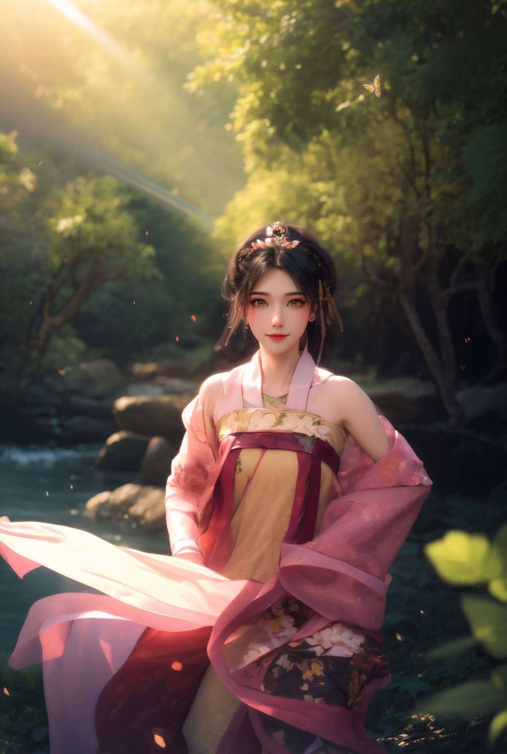 在绚烂的动漫世界里以她的柔美与坚韧