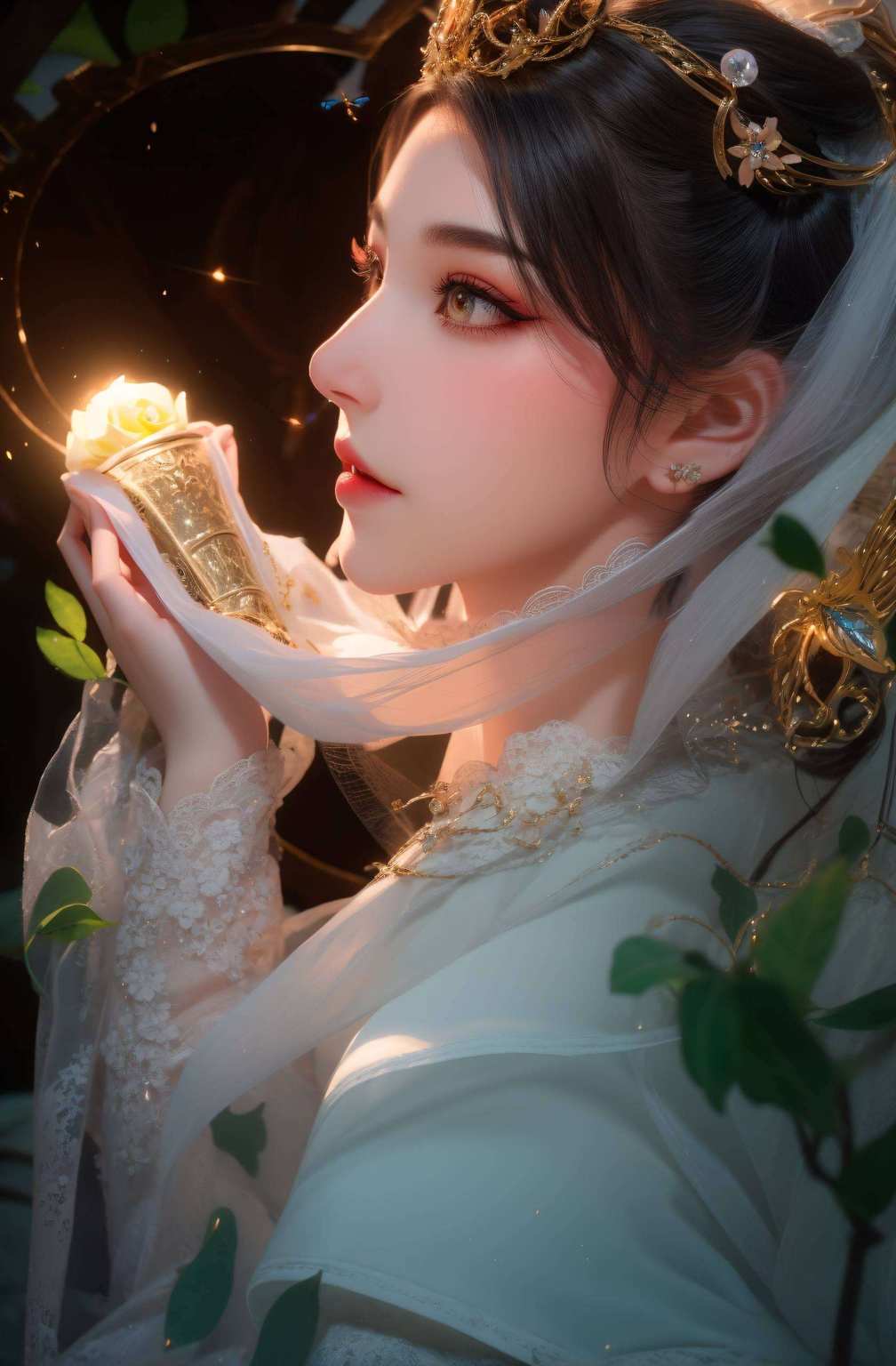 她是国漫中的绝世佳人她的一颦一笑都能让人陶醉