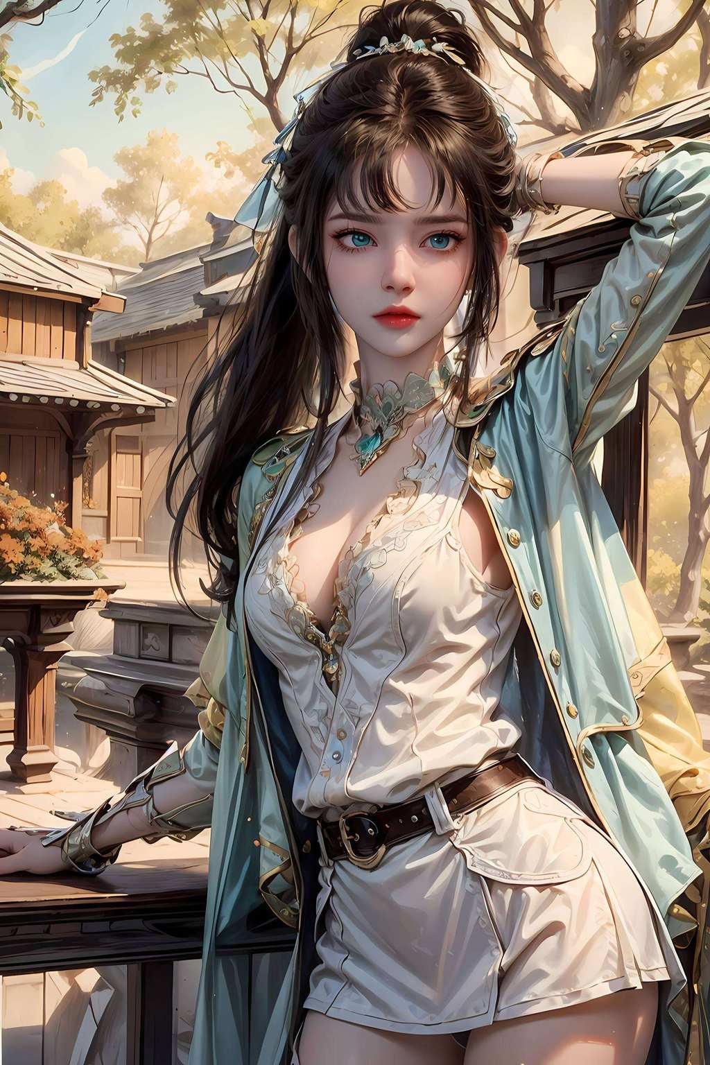 美艳动人让人不禁为之热血沸腾！