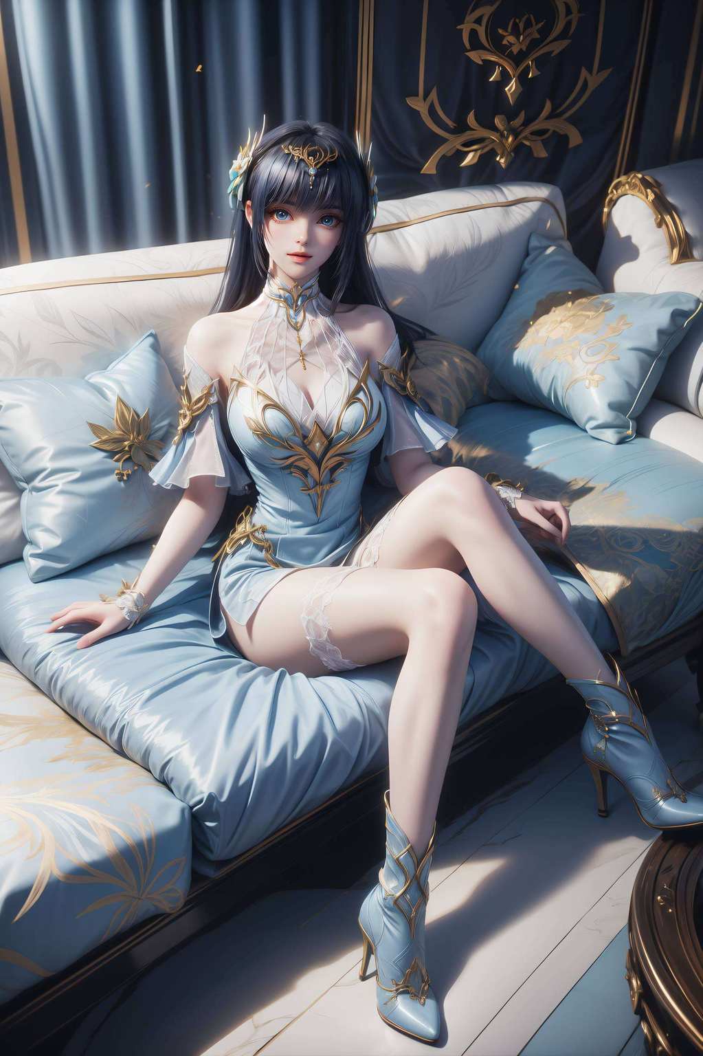 还不快来领走你的专属国漫女神？😍💖✨让你的日常都充满玄幻色彩