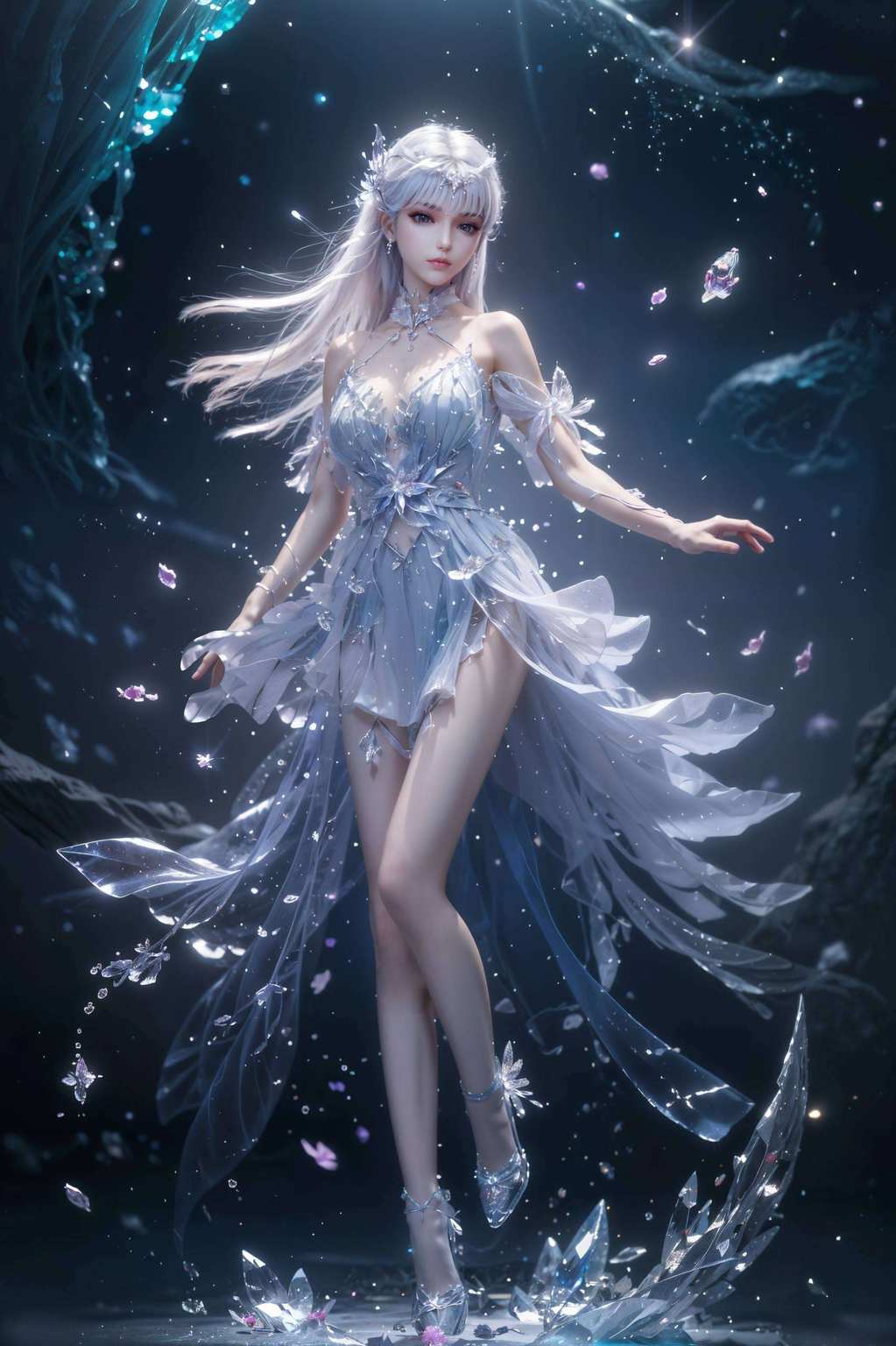 成为了当之无愧的动漫女神翩翩起舞在国漫的绚丽画卷中