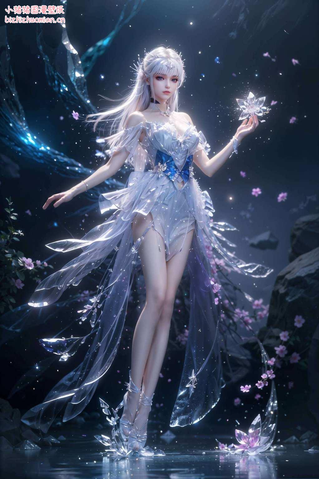 简直美得不要不要的！国漫女神圣采儿加上玄幻元素点缀