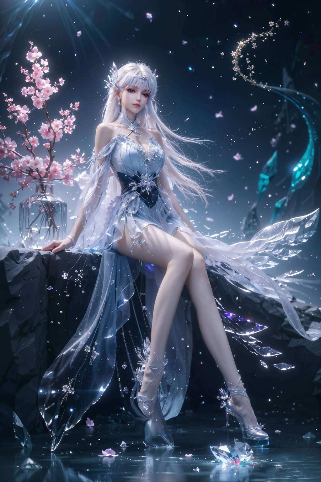 更是国漫女神的代表之一谁说粉色只能是少女心？圣采儿用她的甜美告诉你