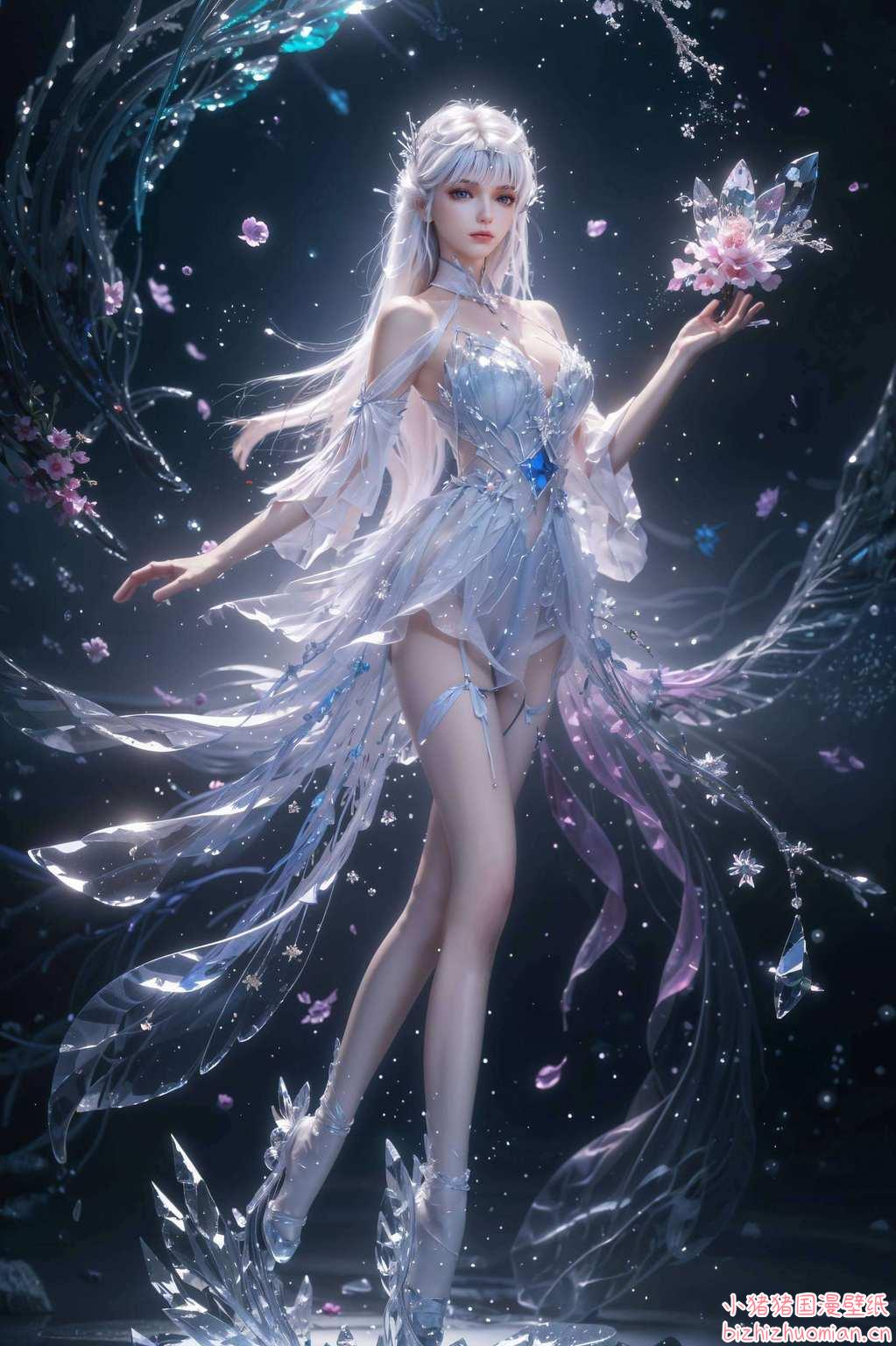 各位动漫迷们！今天给大家带来一组超梦幻的粉色系女生壁纸嘿
