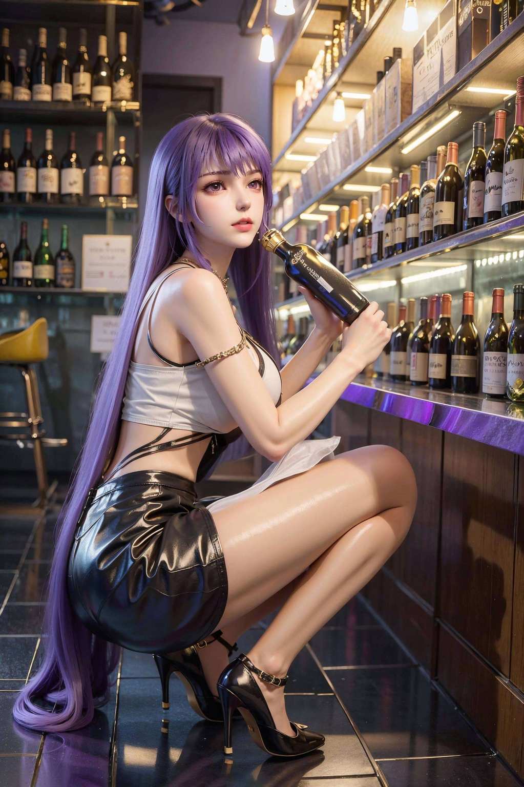 而她的笑容各位小仙女们